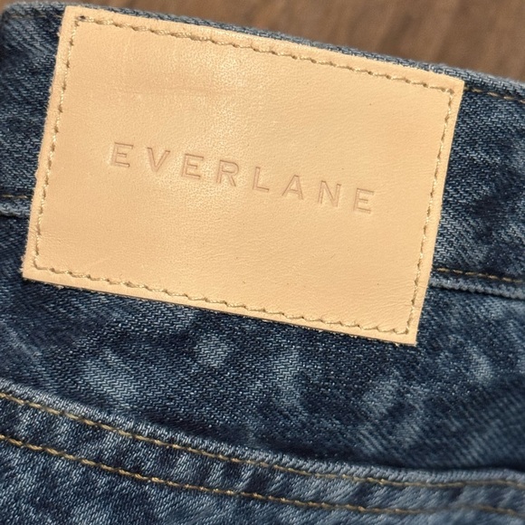 Everlane - The 90’s Cheeky Jean - Dark Painterly Strokes - Picture 9 of 11